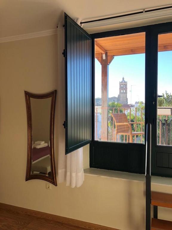 Balkón nebo terasa v ubytování Hotel La Muralla