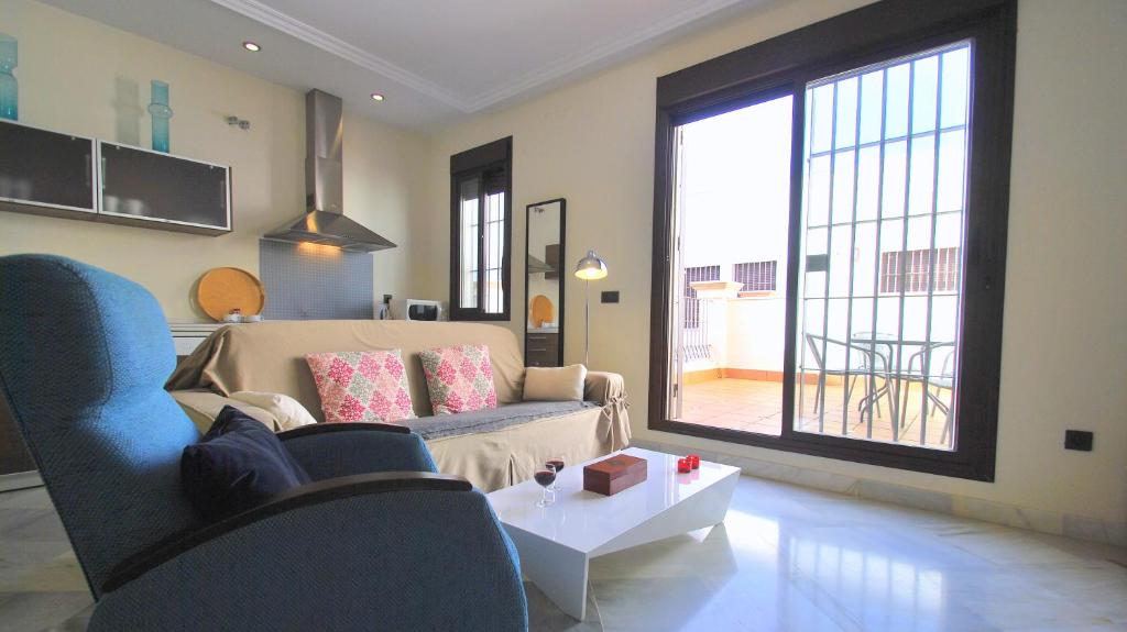 Posedenie v ubytovaní Living-Sevilla Apartments San Lorenzo