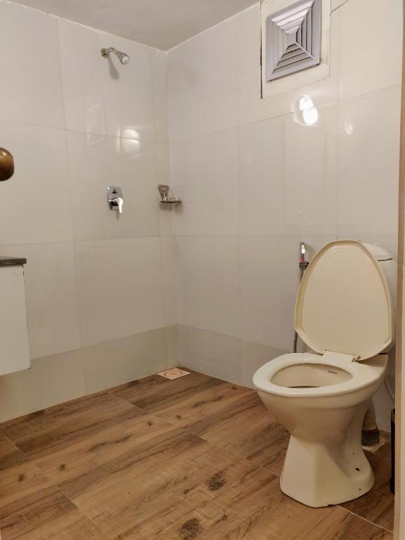 Koupelna v ubytování Bedrock Boutique Hostel
