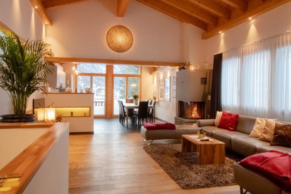 Chalet A la Casa 휴식 공간