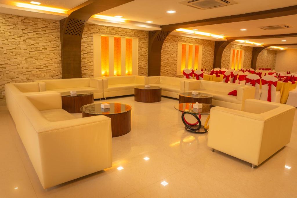 Posezení v ubytování Hotel Harrison Palace