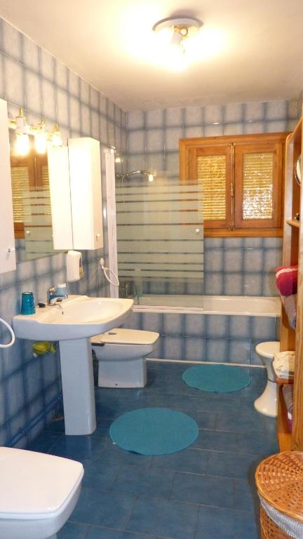 Kúpeľňa v ubytovaní Casa Rural Castellanos