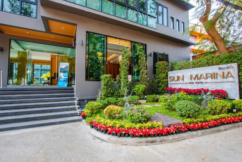 Exteriér nebo vchod ubytování Sun Marina Cha-Am