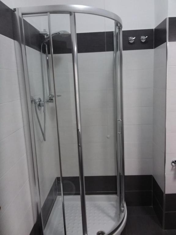 Koupelna v ubytování Albergo Nyers