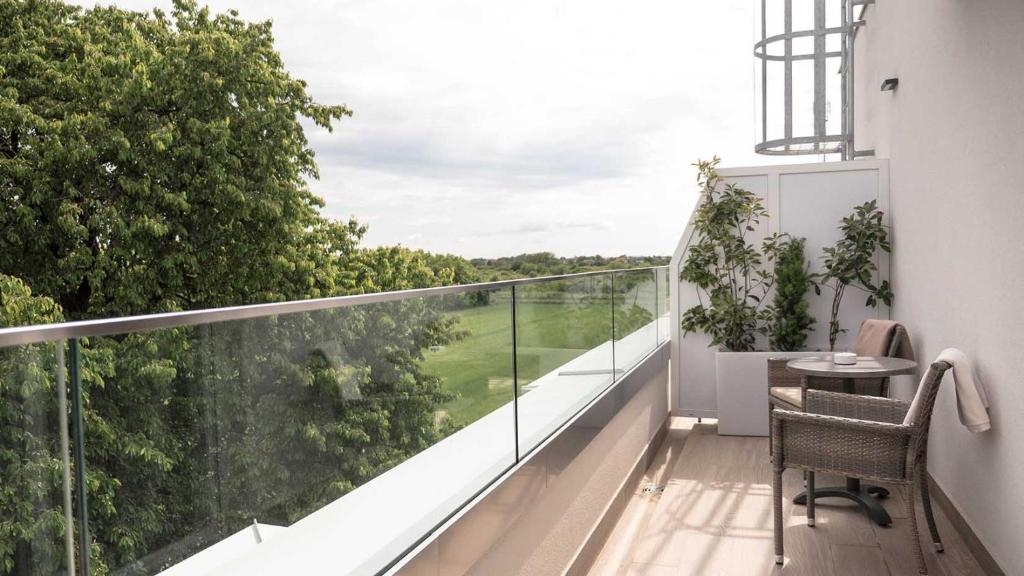 Balkón nebo terasa v ubytování Hotel Magdalena