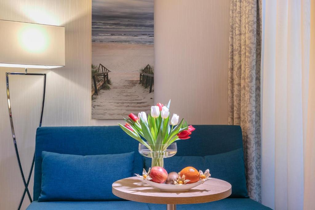 Posezení v ubytování Hotel Blinkfüer