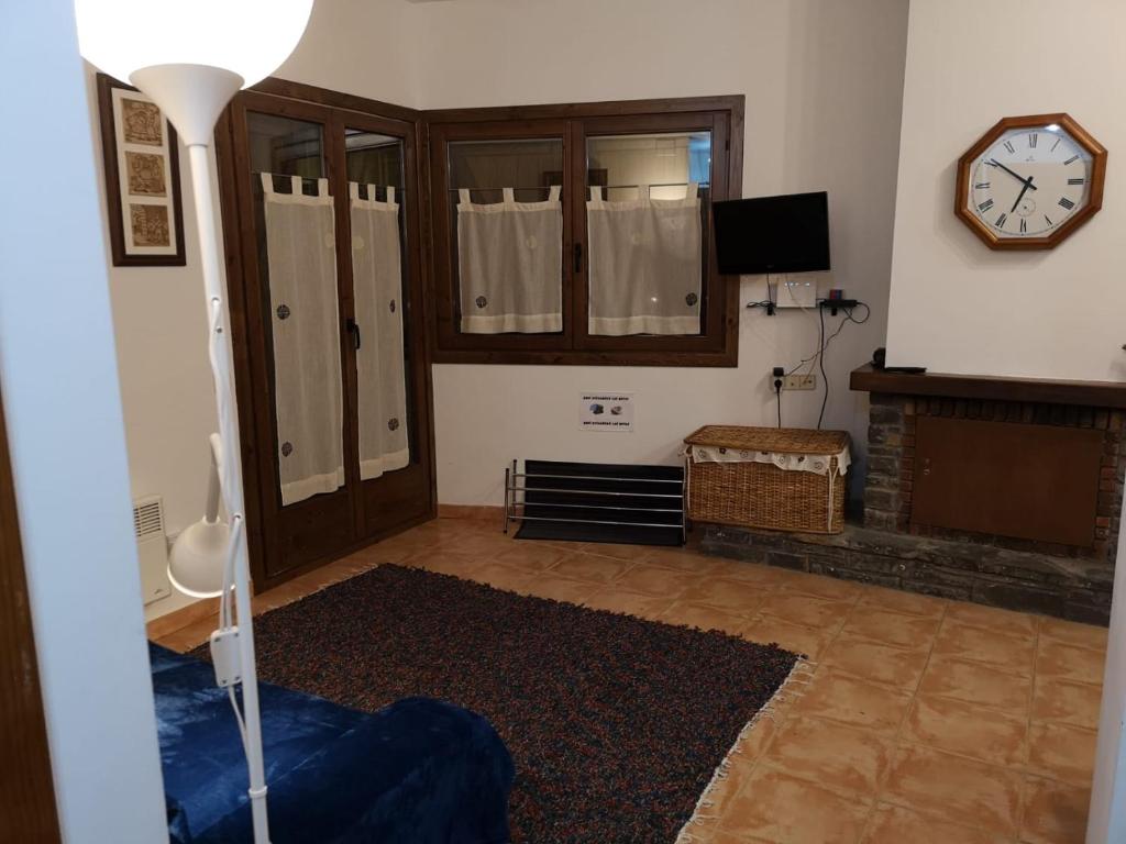 Posezení v ubytování Apartament de la Lali Roní