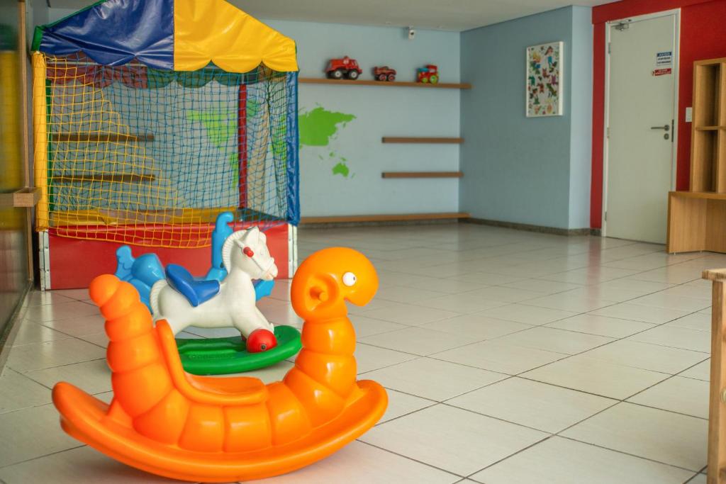  Lindo Flat Beach Class - Varanda com Tela
