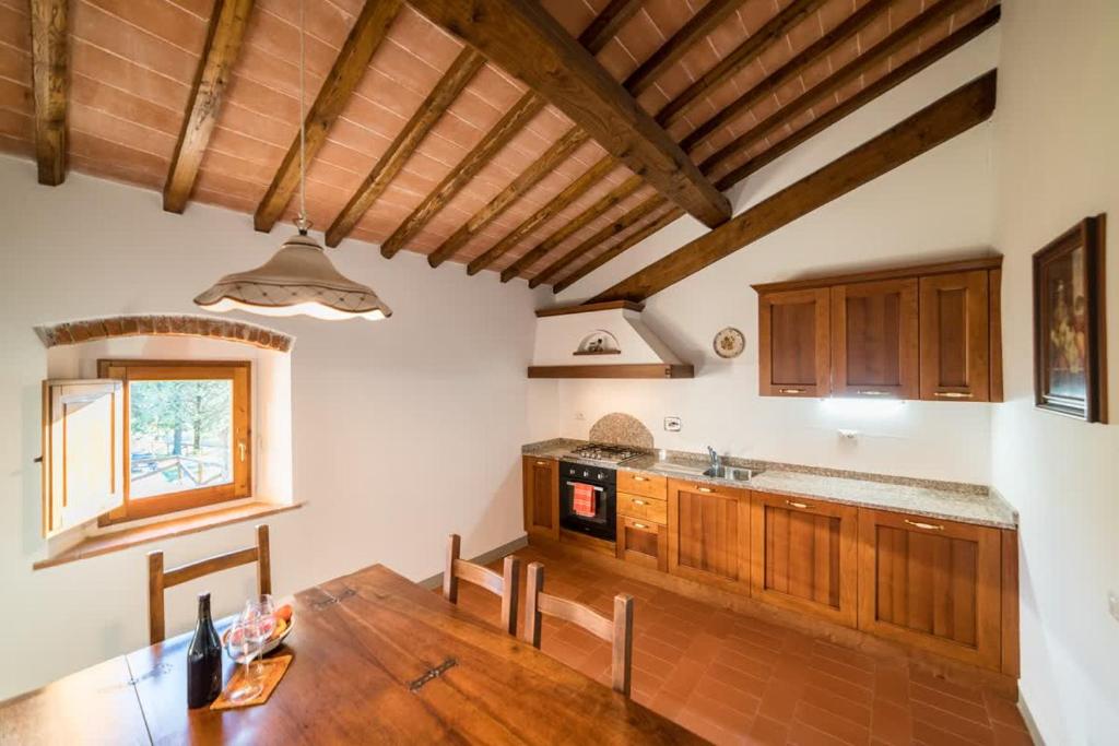 Kuchyň nebo kuchyňský kout v ubytování Borgo Macereto