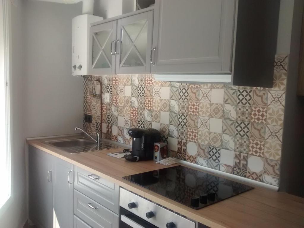 Kuchyňa alebo kuchynka v ubytovaní Apartamento Corona centro Nerja - South Costa