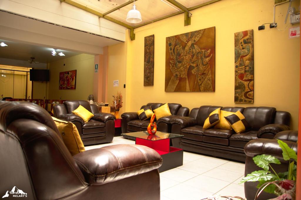 Posezení v ubytování Hotel Melanys