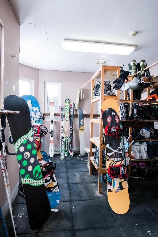 Fitness centrum a/nebo fitness zařízení v ubytování Absolute Niseko Lodge