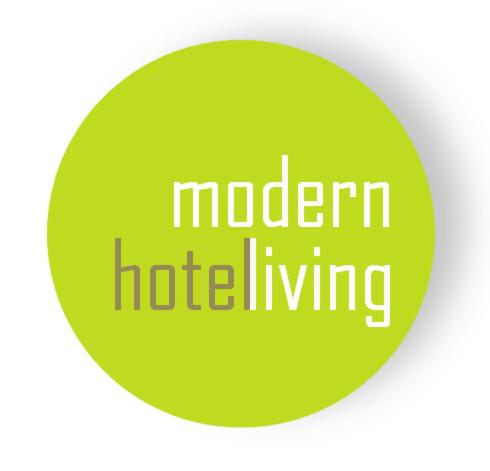 ギーセンにあるmodern Hoteliving Gießenの緑の輪