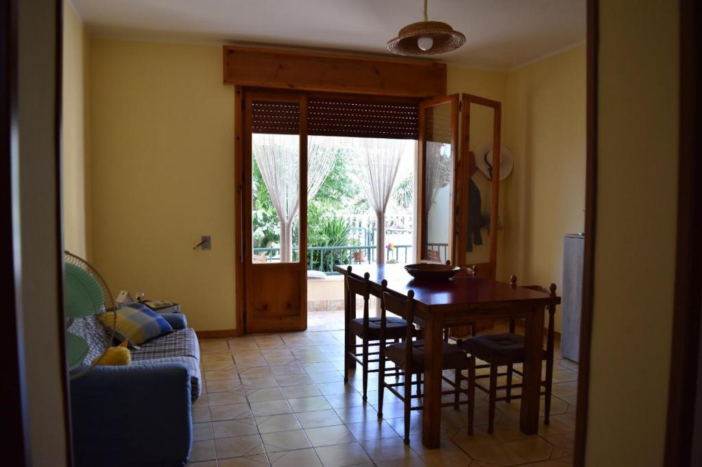 A seating area at La casa di mare Salento
