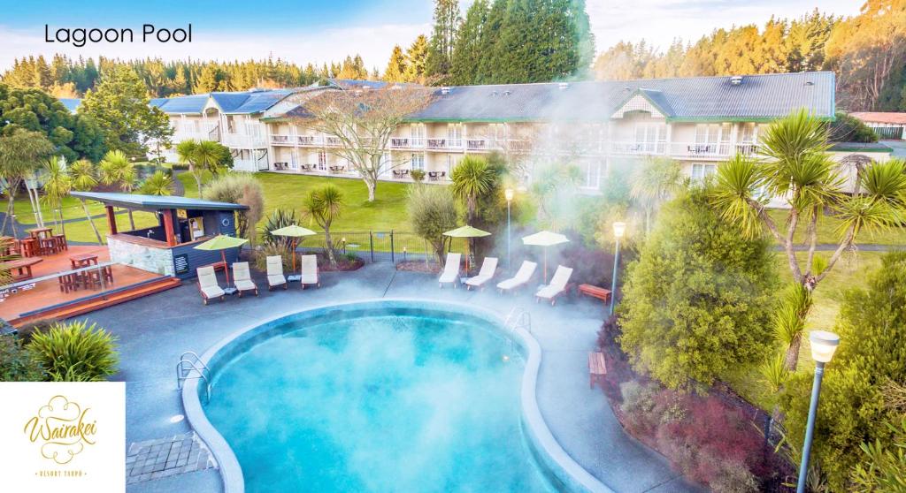 Bazén v ubytování Wairakei Resort Taupo nebo v jeho okolí