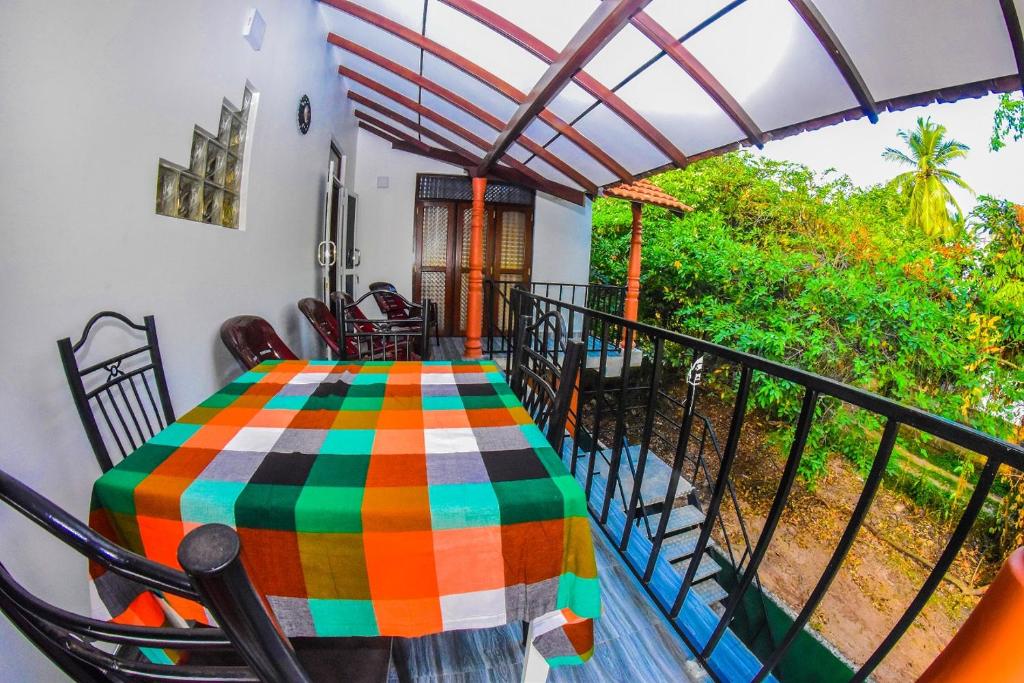 Balkón nebo terasa v ubytování Wattle Inn