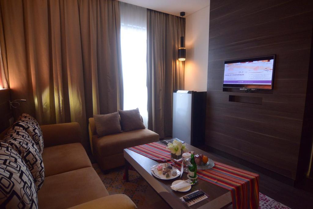 Posezení v ubytování Mercure Karawang
