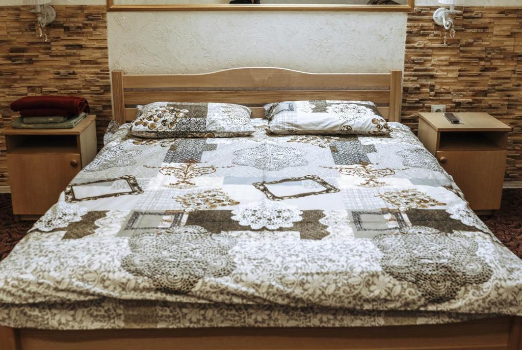 Postel nebo postele na pokoji v ubytování Hotel Rafinad