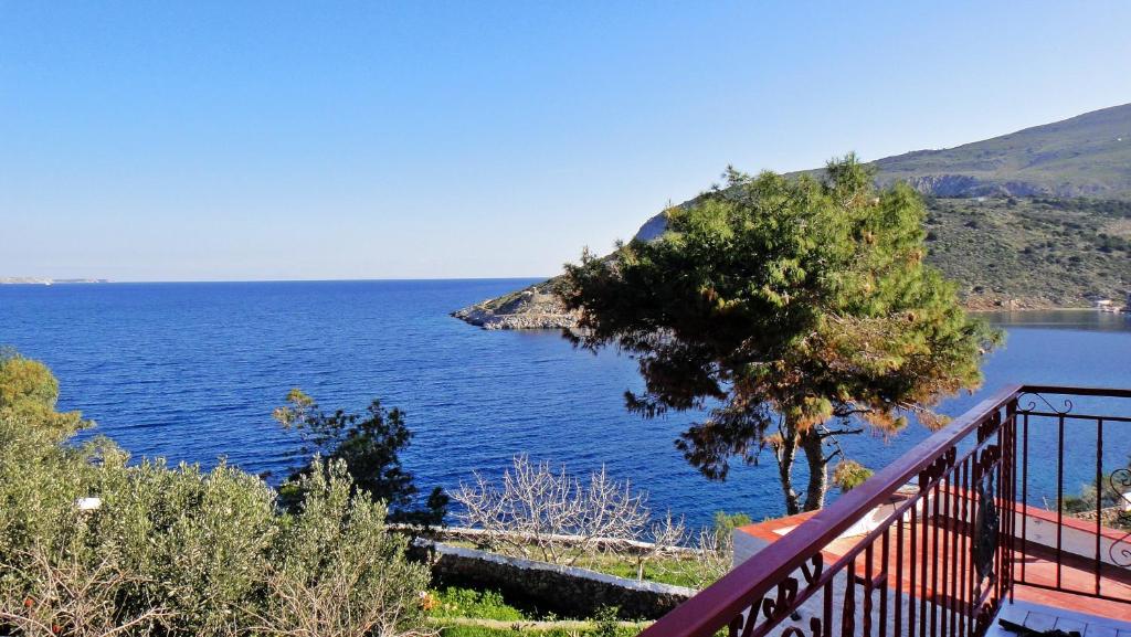 a view of a large body of water at Tramontana in Hydra