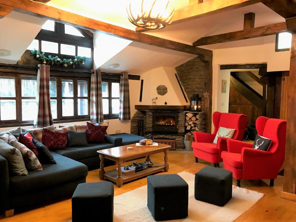 Posezení v ubytování Chalet Jora - Total Chalets