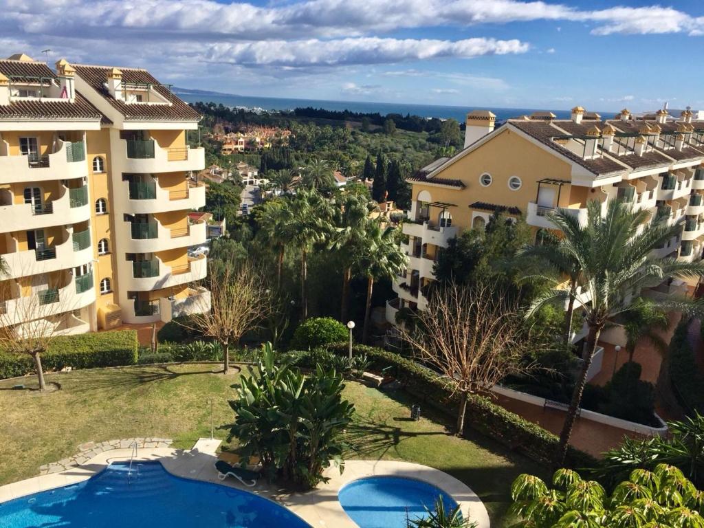 The swimming pool at or close to Walking distance to Puerto Banus sea view Apartment