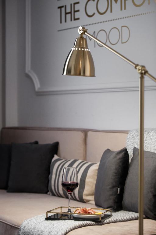Posezení v ubytování The Mood Luxury Rooms