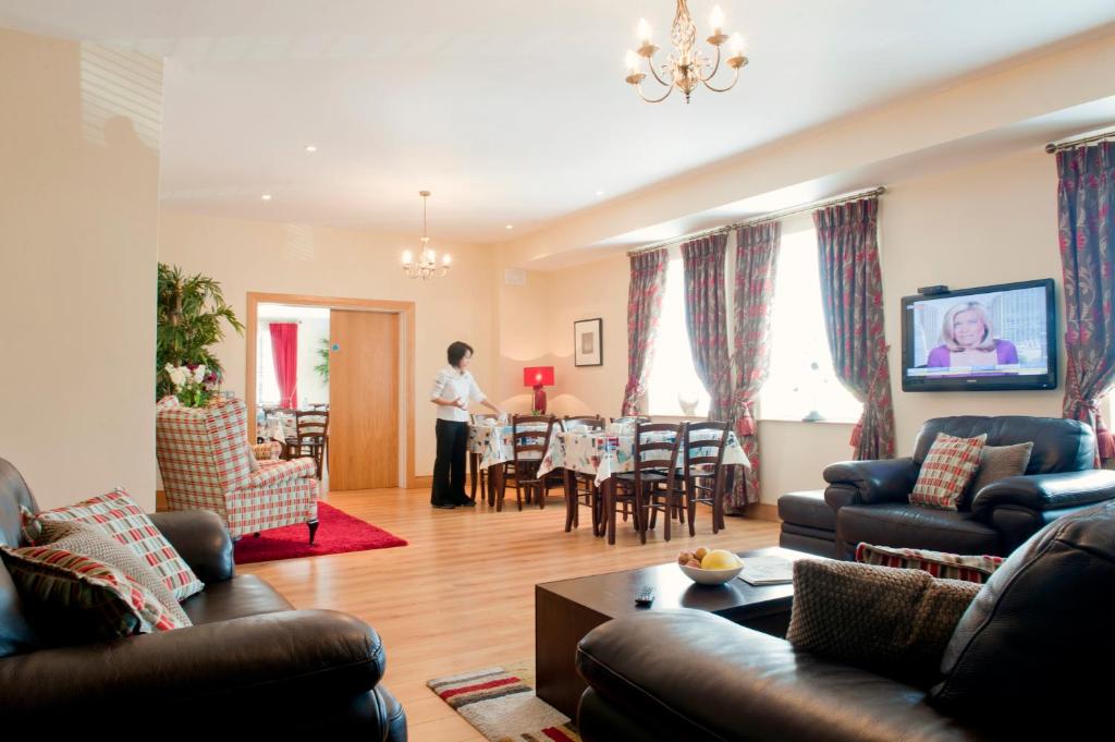 Setusvæði á Kinvara Guesthouse