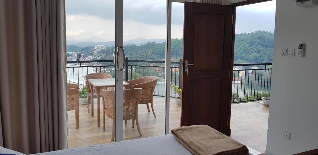 Balkón nebo terasa v ubytování Fairview Residence