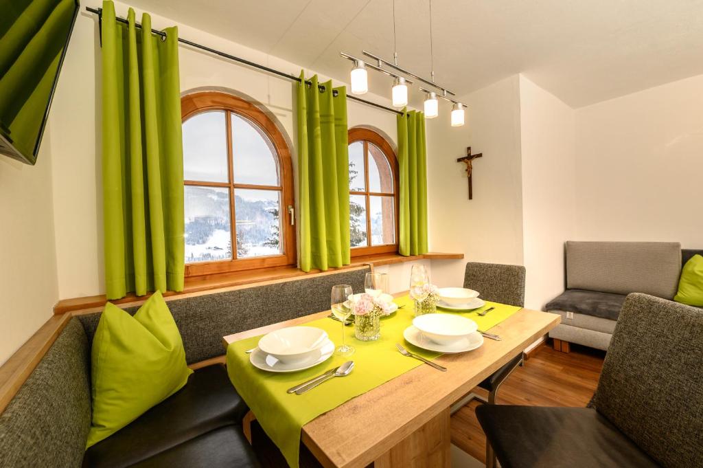 Posedenie v ubytovaní Appartement Gruber-Hofer