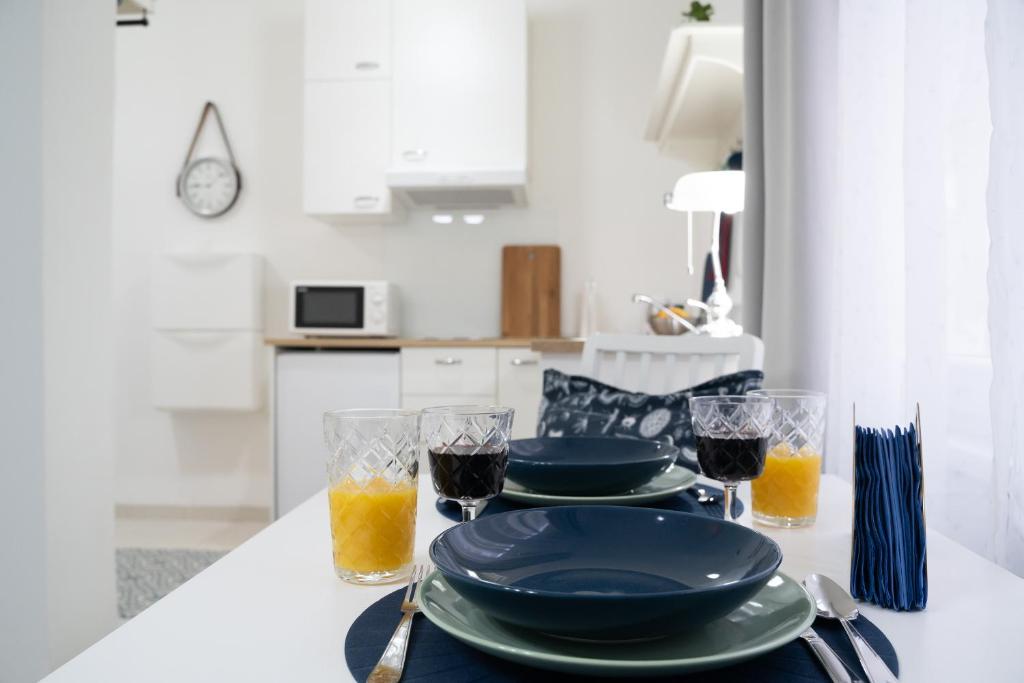 Kuchyňa alebo kuchynka v ubytovaní Studio Apartment Portić, self check-in