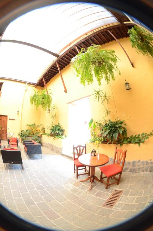 Część wypoczynkowa w obiekcie Hotel Rural Bentor