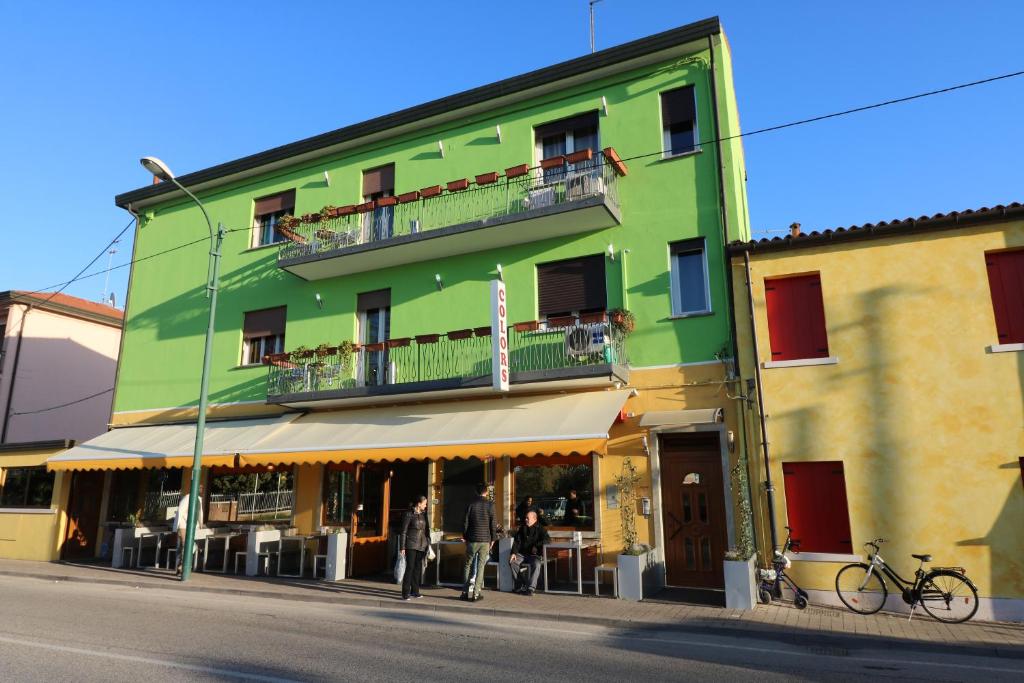 Budova, kde se hotel nachází