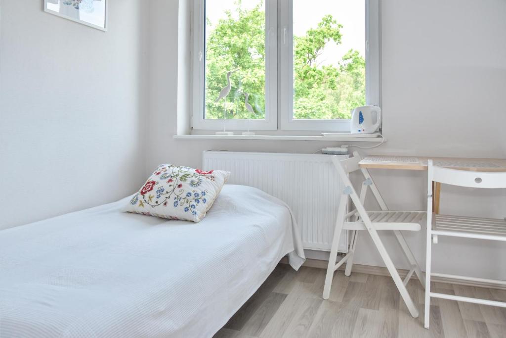 Postel nebo postele na pokoji v ubytování NORDA