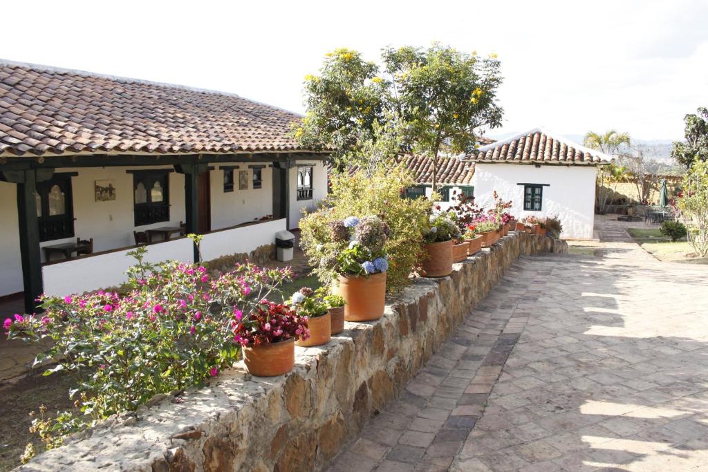 Zahrada ubytování Posada Campestre La Casona