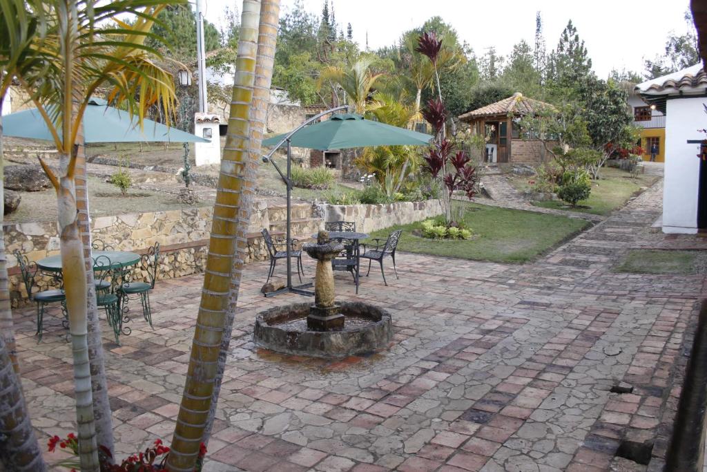 Zahrada ubytování Posada Campestre La Casona