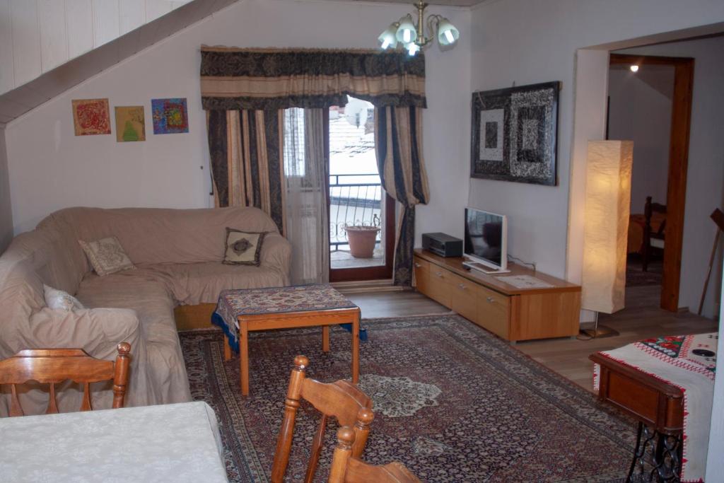 Posezení v ubytování Guest House Fena
