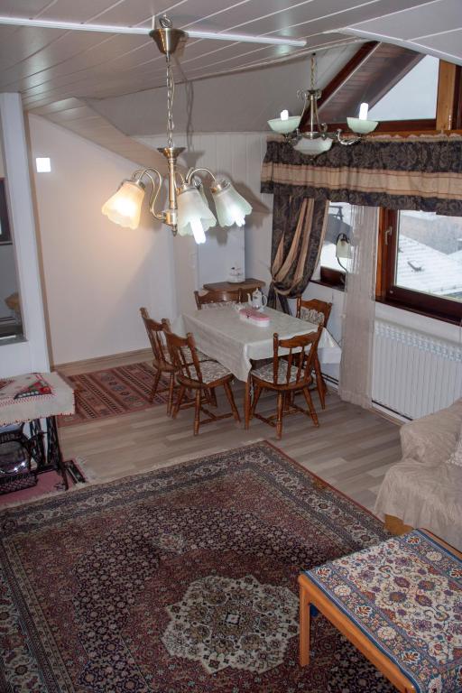 Posezení v ubytování Guest House Fena