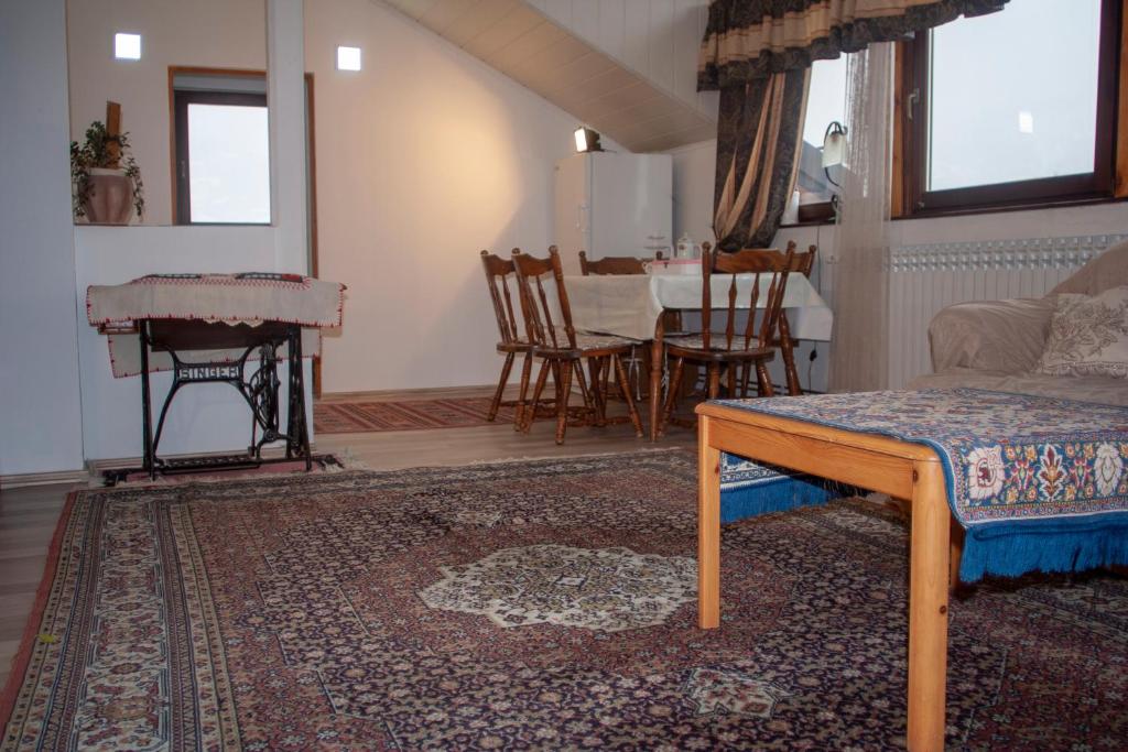 Posezení v ubytování Guest House Fena