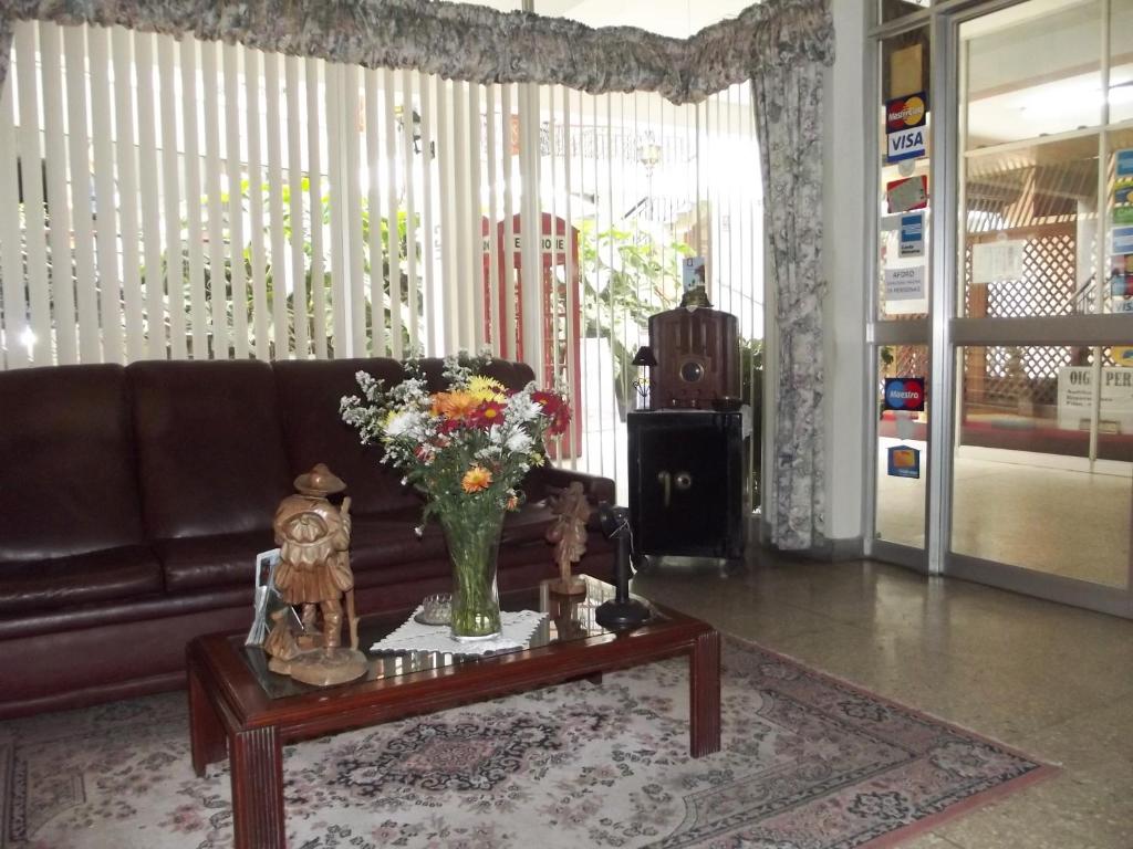 Posezení v ubytování Hostal Gemina