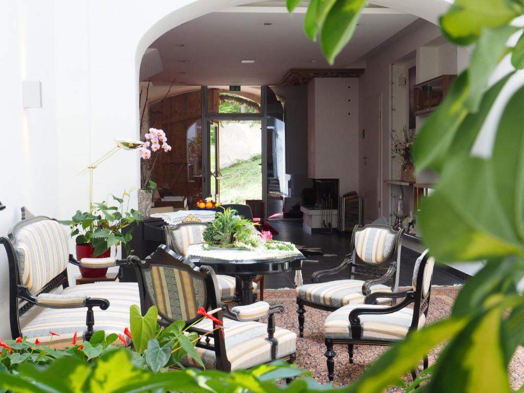 Posezení v ubytování Hotel Die Residenz