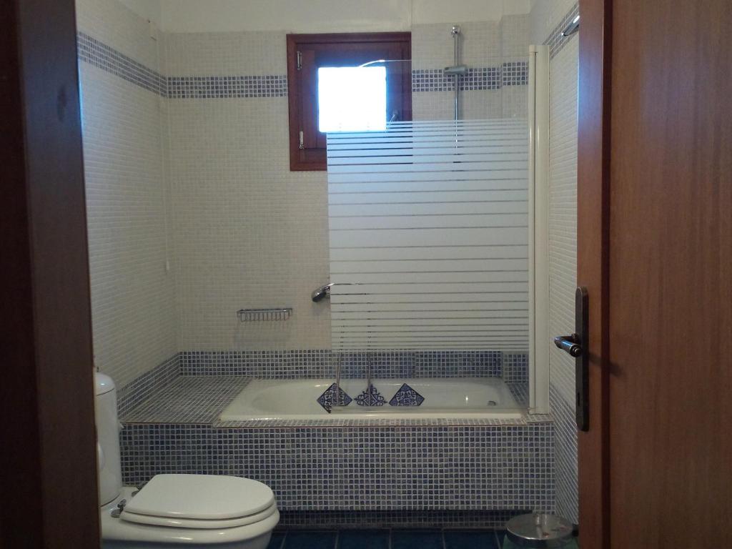 Koupelna v ubytování Guesthouse Kalosorisma