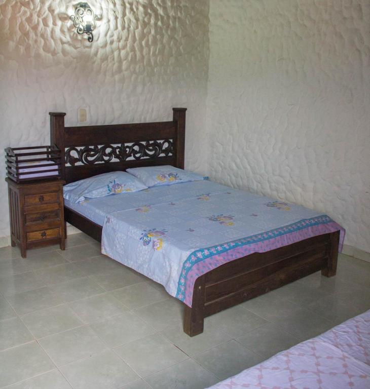 Voodi või voodid majutusasutuse Posada El Abuelo toas