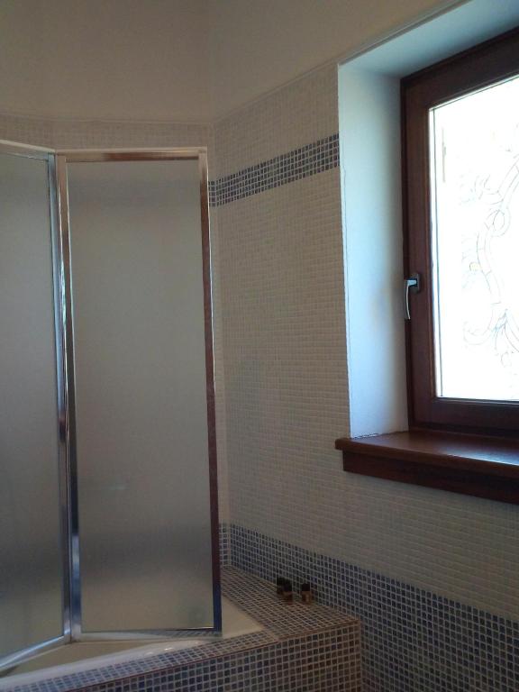 Koupelna v ubytování Guesthouse Kalosorisma