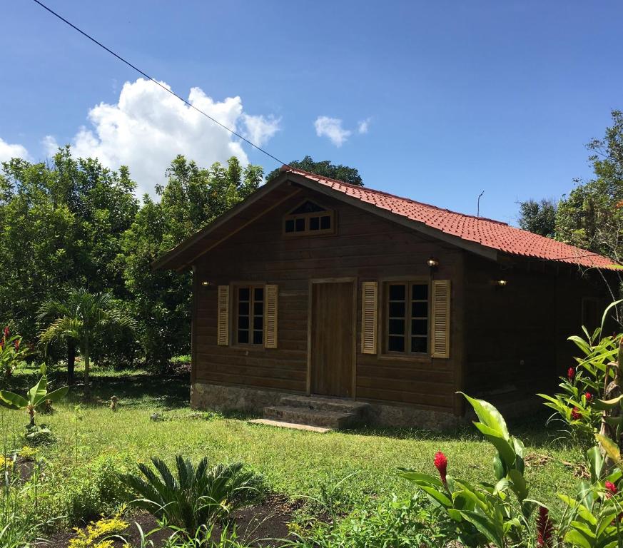 Zahrada ubytování Hospedaje en el Lago