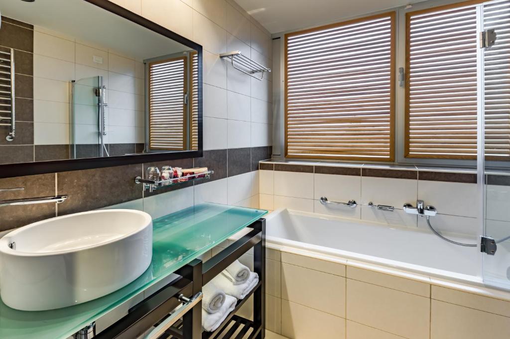 Kúpeľňa v ubytovaní Hotel Diplomat