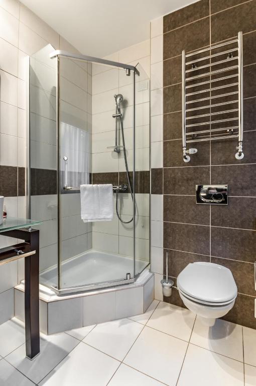 Kúpeľňa v ubytovaní Hotel Diplomat