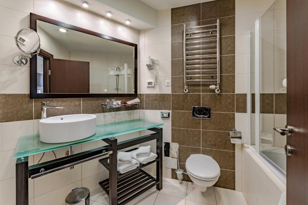 Kúpeľňa v ubytovaní Hotel Diplomat