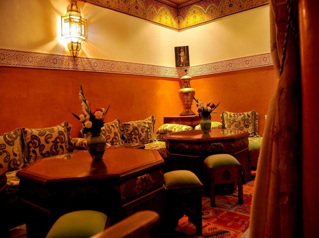 Un lugar para sentarse en Riad Lila