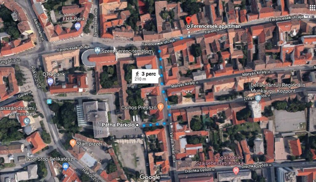 Okolí apartmánu
