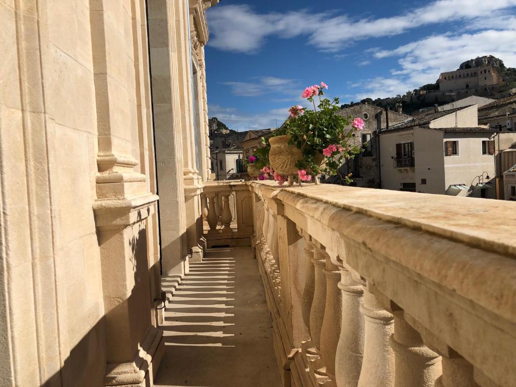 Balkón nebo terasa v ubytování Palazzo Favacchio - Patanè